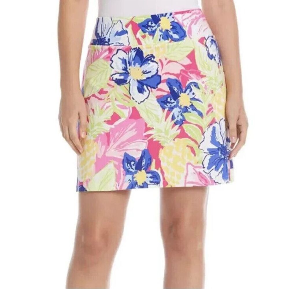 RAFAELLA FLORAL PRINT SKIRT